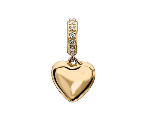 CHAMILIA® ELEGANCE ' DROP HEART BEAD