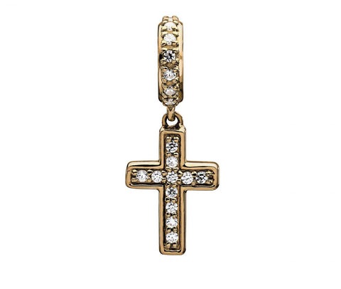 CHAMILIA® ELEGANCE ' DROP CROSS BEAD