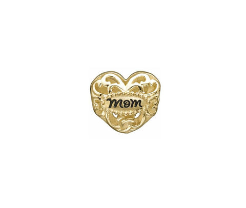 CHAMILIA® ELEGANCE HEART OF GOLD BEAD