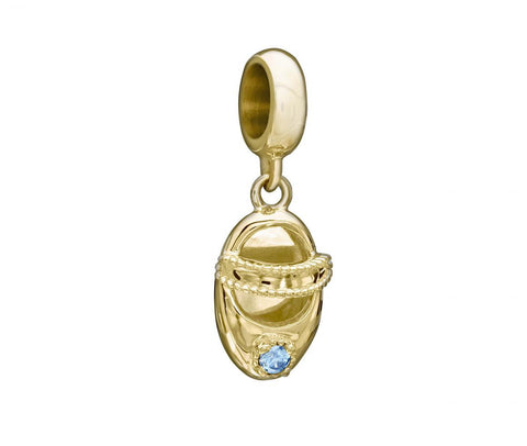 CHAMILIA® ELEGANCE BLUE TWINKLE TOES BEAD